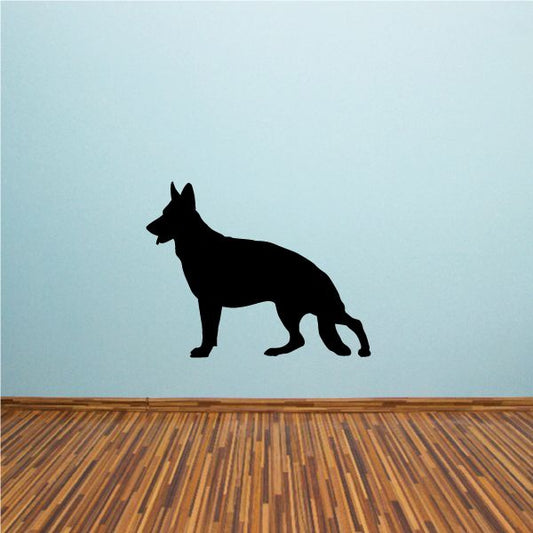 Image of Walking German Shepherd Decal