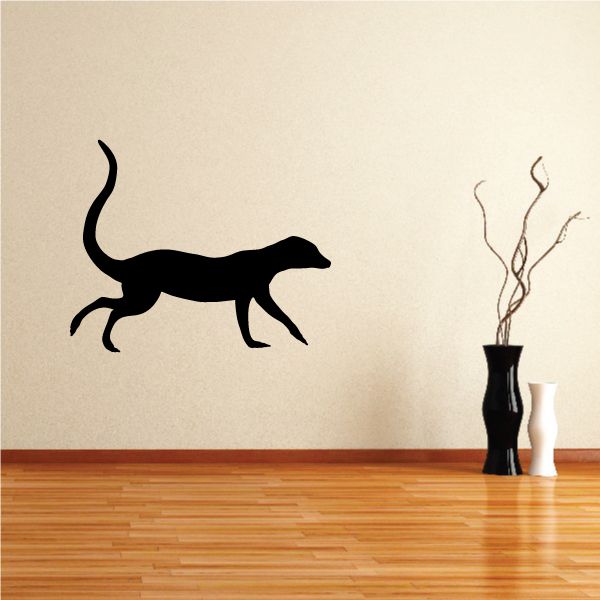 Image of Walking Meerkat Decal