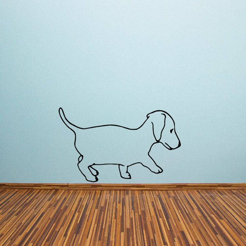 Image of Walking Puppy Decal