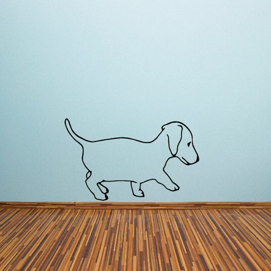 Image of Walking Puppy Decal