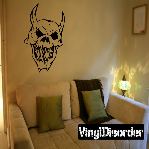 Image of Warrior Skull Decals