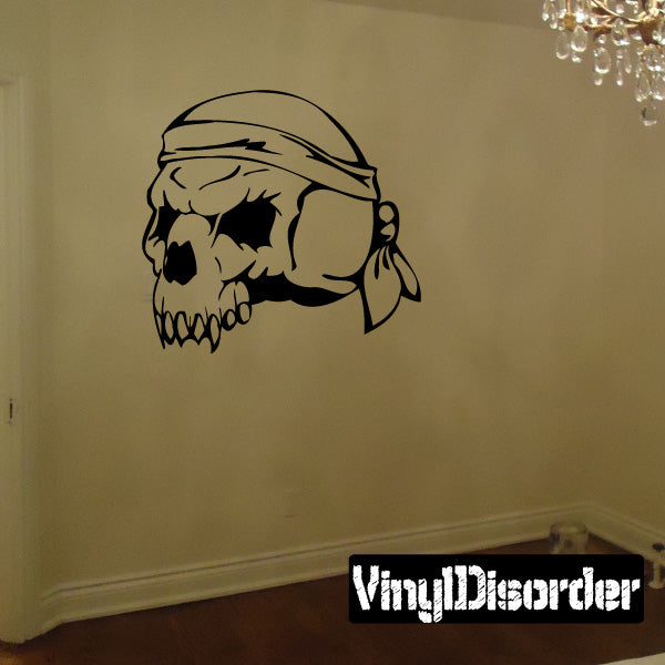 Image of Warrior Skull Decals