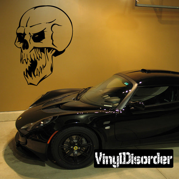 Image of Warrior Skull Decals