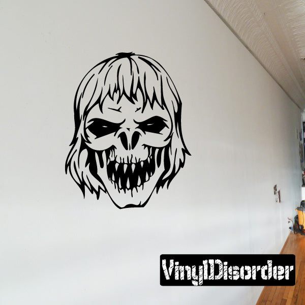 Image of Warrior Skull Decals