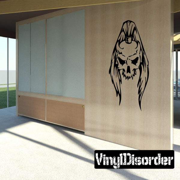 Image of Warrior Skull Decals