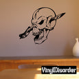 Image of Warrior Skull Decals