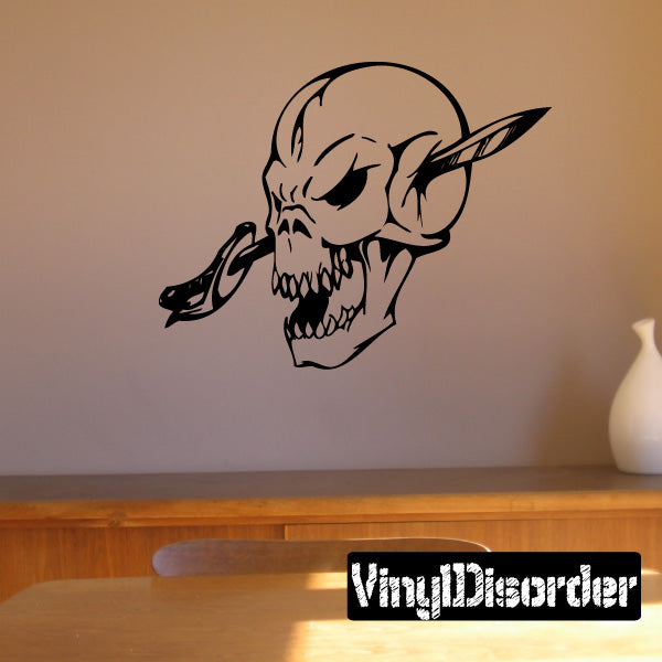 Image of Warrior Skull Decals