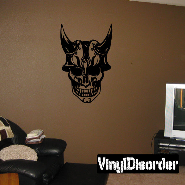 Image of Warrior Skull Decals