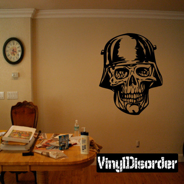 Image of Warrior Skull Decals