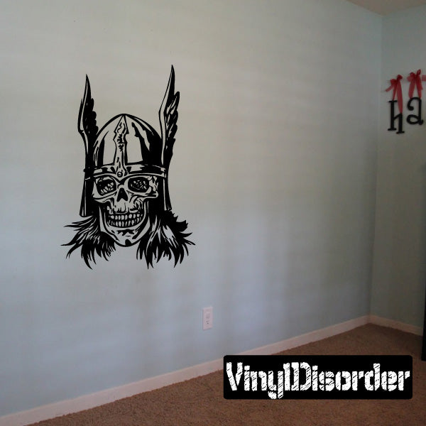 Image of Warrior Skull Decals