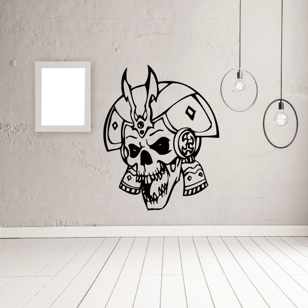 Image of Warrior Skull Decals