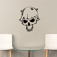 Image of Warrior Skull Decals