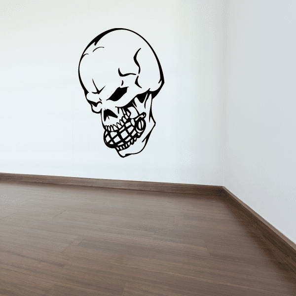 Image of Warrior Skull Decals