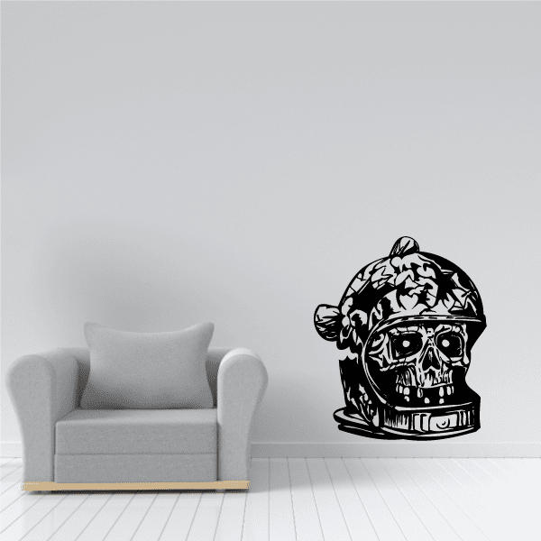 Image of Warrior Skull Decals