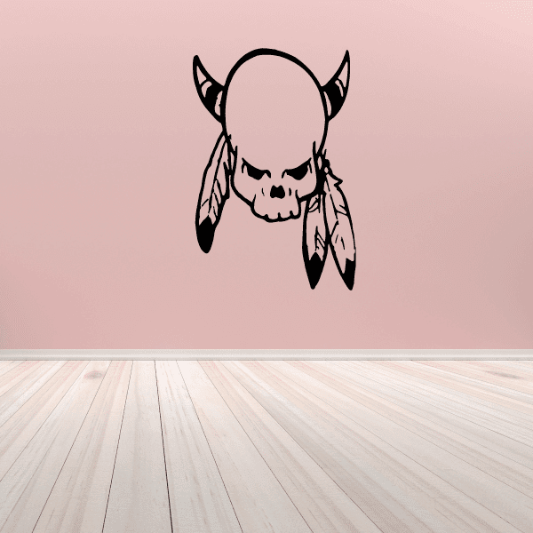 Image of Warrior Skull Decals