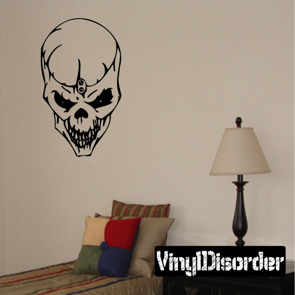 Image of Warrior Skull Decals