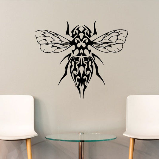 Image of Warrior Tribal Bee Decal