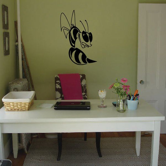 Image of Wasp Wall Decal - Vinyl Decal - Car Decal - CF143