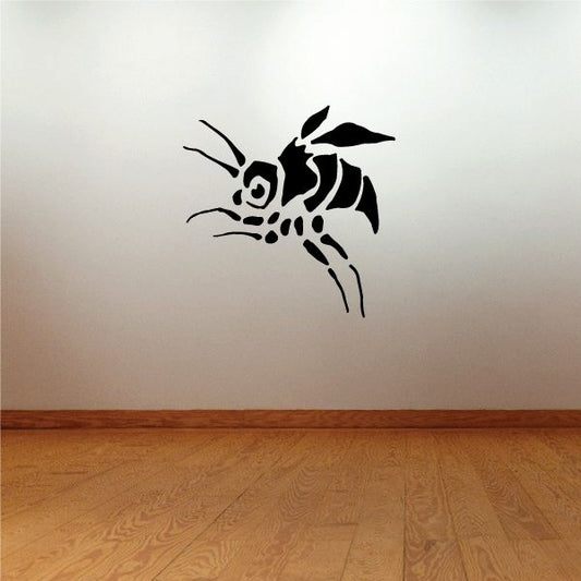 Image of Wasp Wall Decal - Vinyl Decal - Car Decal - CF186