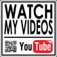 Watch My Videos on YouTube Sticker - Vinyl Sticker - Car Sticker - 004