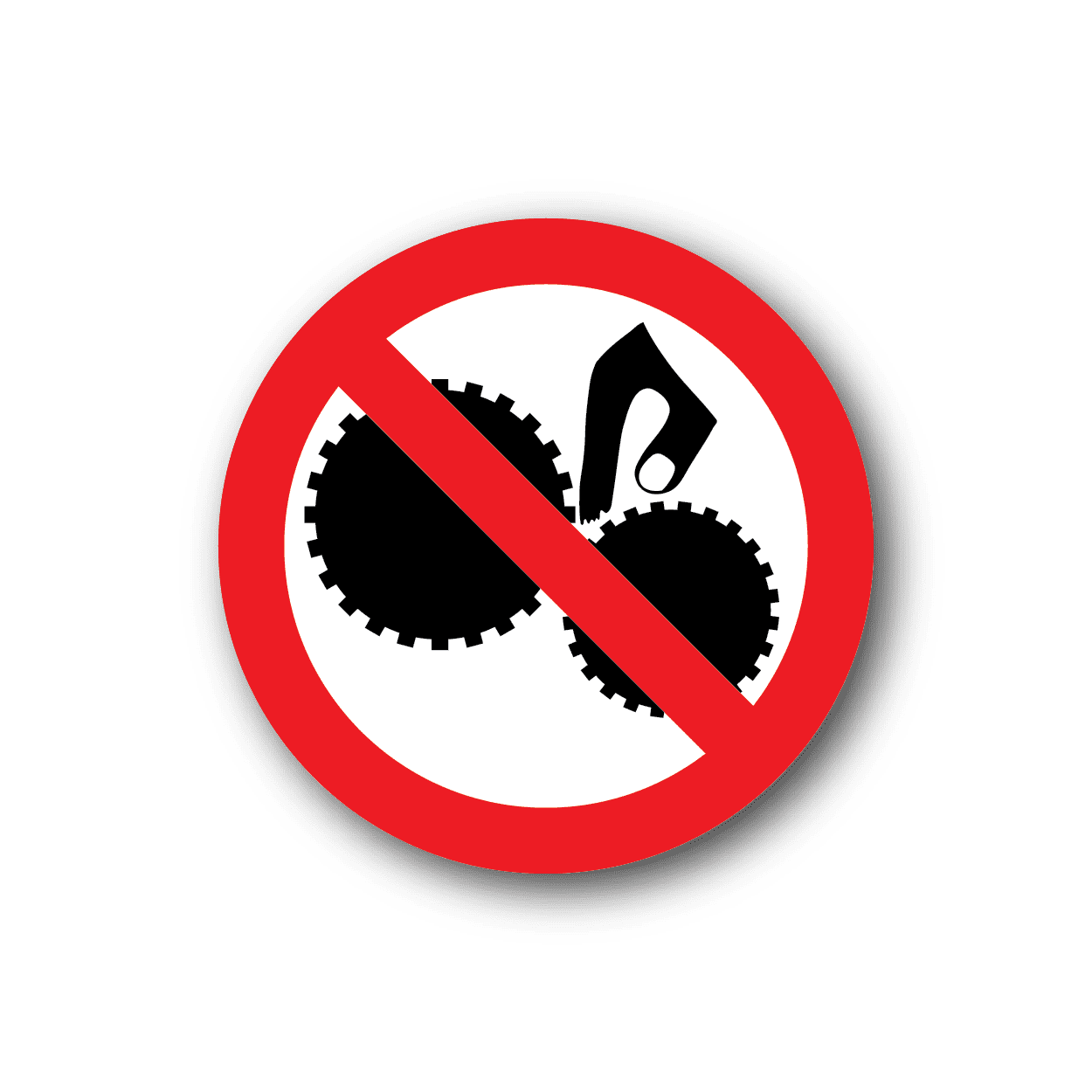 Image of Watch Your Fingers Sticker