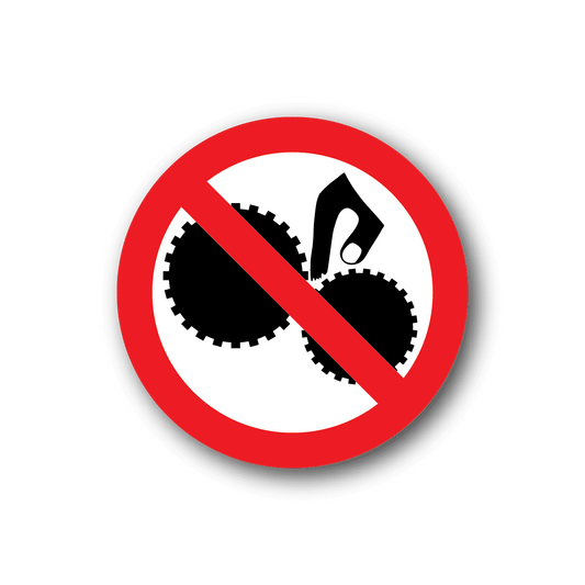 Image of Watch Your Fingers Sticker