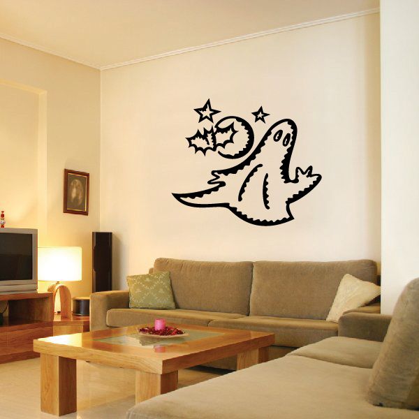 Image of Waving Ghost Decal