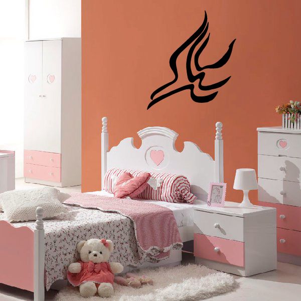 Image of Wavy Seagull Design Decal