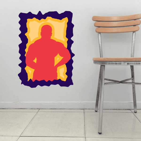 Image of Weight Lifting Wall Decal - Vinyl Sticker - Car Sticker - Die Cut Sticker - CDSCOLOR018