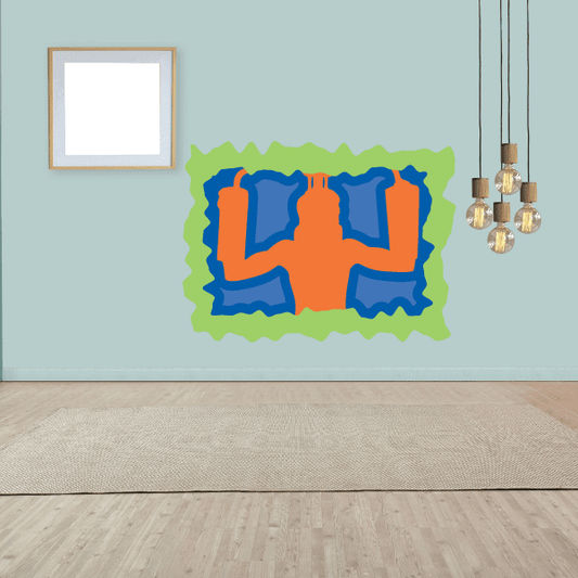Image of Weight Lifting Wall Decal - Vinyl Sticker - Car Sticker - Die Cut Sticker - CDSCOLOR027