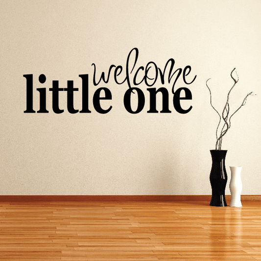 Image of Welcome Little One Wall Decal