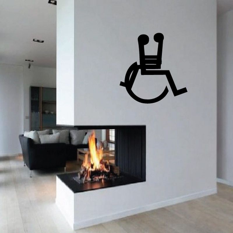 Image of Wheelchair Sex Decal