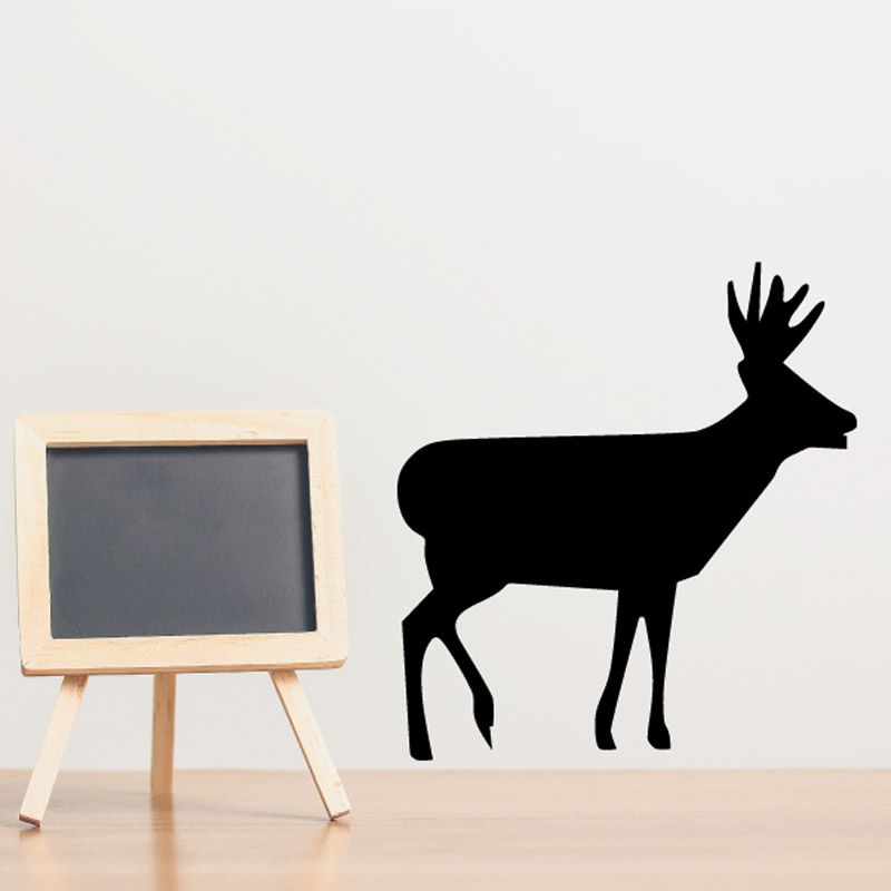 Image of White Tailed Deer Sideways Standing Decal