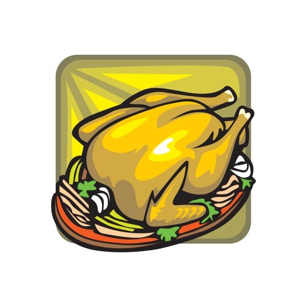 Image of Whole Turkey Sticker