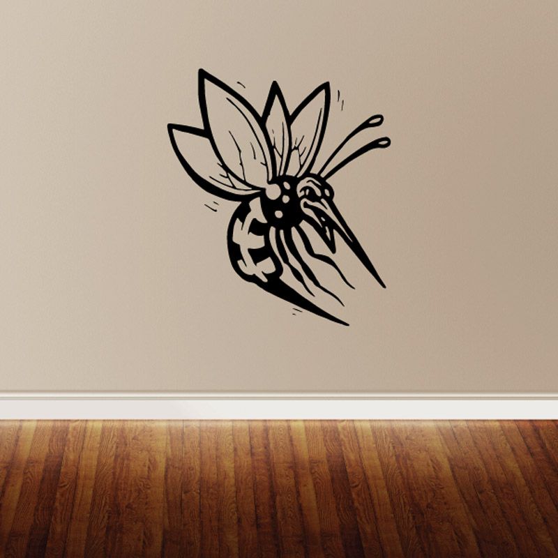 Image of Wicked Pecker Mosquito Decal