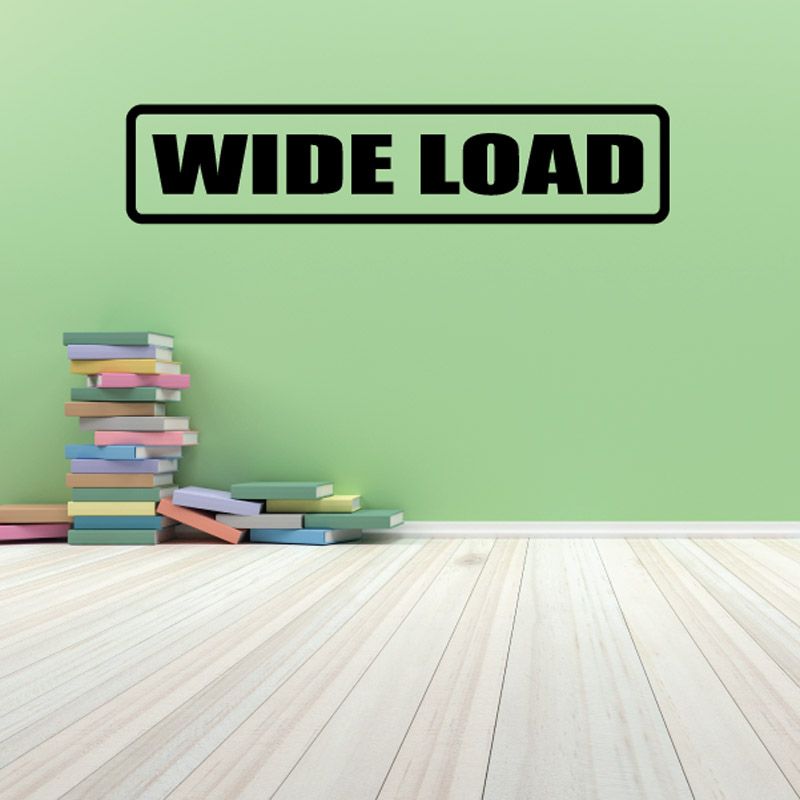 Image of Wide load Decal