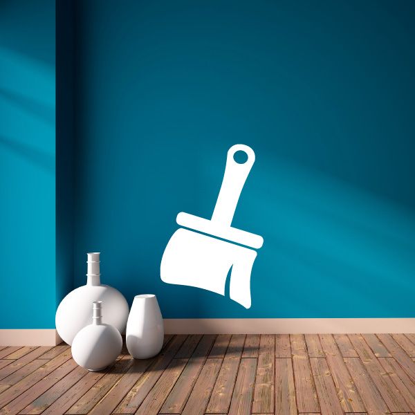 Image of Wide Paint Brush Decal