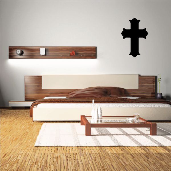 Image of Wide St Thomas Cross Decal