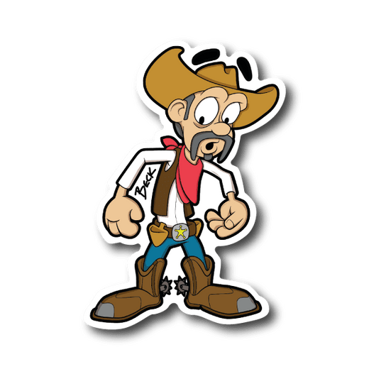 Wild Bill Vinyl Sticker