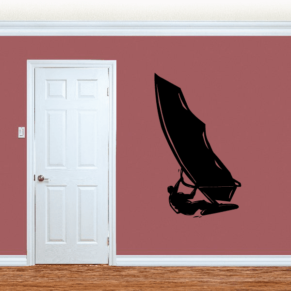 Image of Windsurfing Vinyl Decal