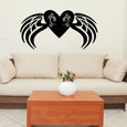 Image of Winged Heart Decals