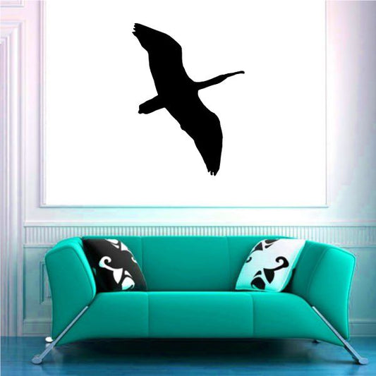 Image of Winged Seagull Decal