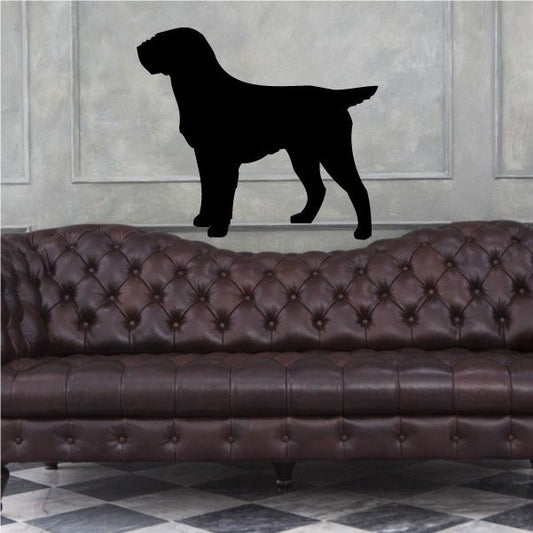 Image of Wire Hair Griffon Dog Wall Decal - Custom Vinyl Decal