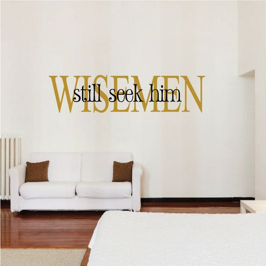 Image of Wise Men Still Seek Him Printed Decal