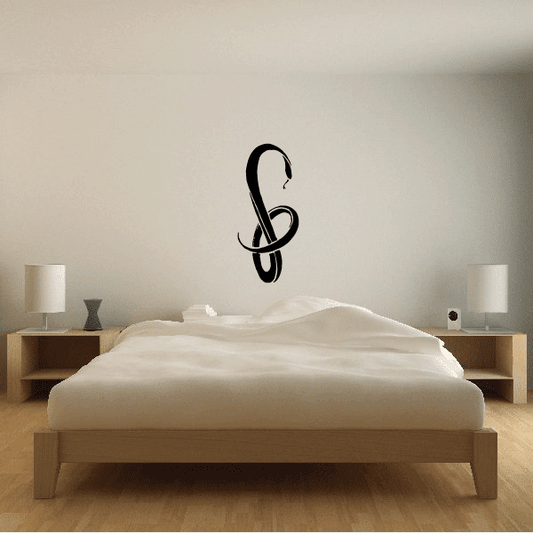 Image of Wispy Elegant Snake Decal