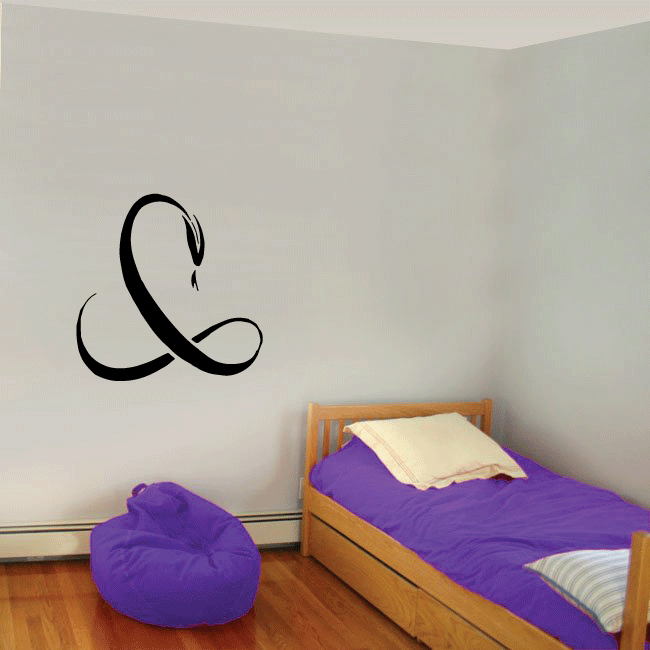 Image of Wispy Graceful Snake Decal