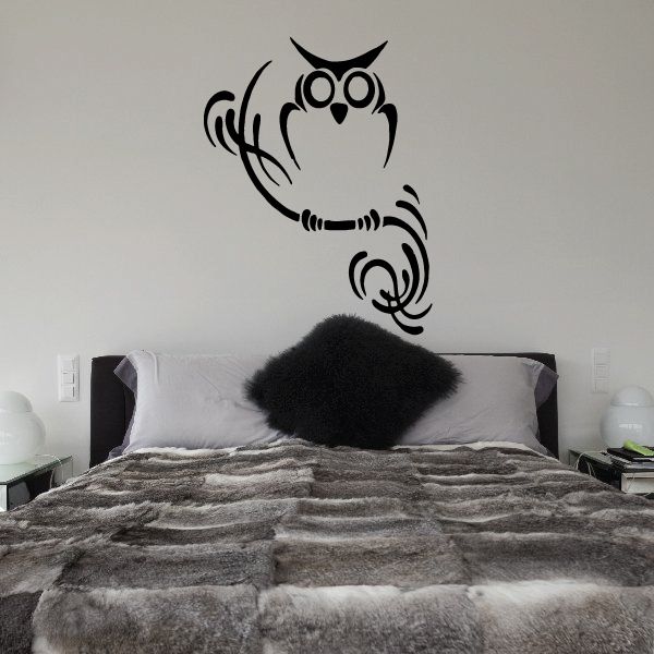 Image of Wispy Owl Decal