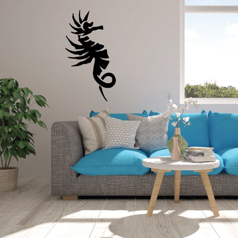 Image of Withered Seahorse Decal