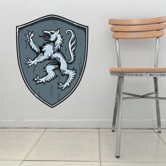 Image of Wolf Family Crest Sticker