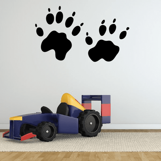 Image of Wood Chuck Tracks Decal